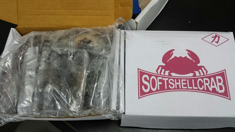 1kg inner box of Soft Shell Crab